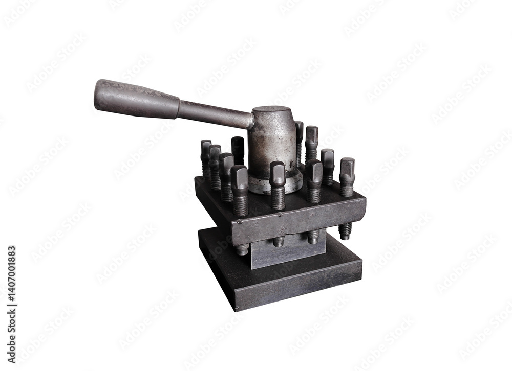 Quick change tool post of metal lathe