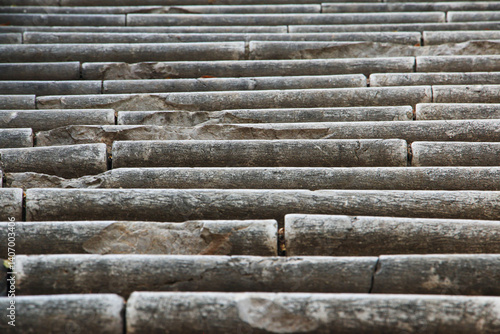 Stairs, Front view of stairs, Horizontal stair lines, front view, horizontal lines, stair texture, Background, Horizen, Abstract, Gray, Old, Ancient