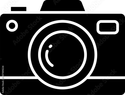 camera Illustration on a white background     