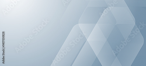 Futuristic digital concept with technology hexagons. Hexagonal digital abstract background. Hexagonal stripe line art design for poster, brochure, cover, banner, website, header