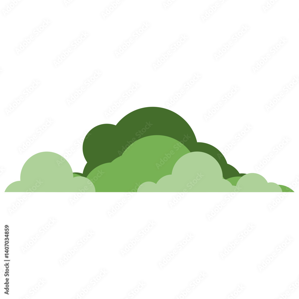Fototapeta premium Green Bushes