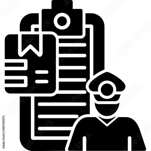 Customs Declaration Icon