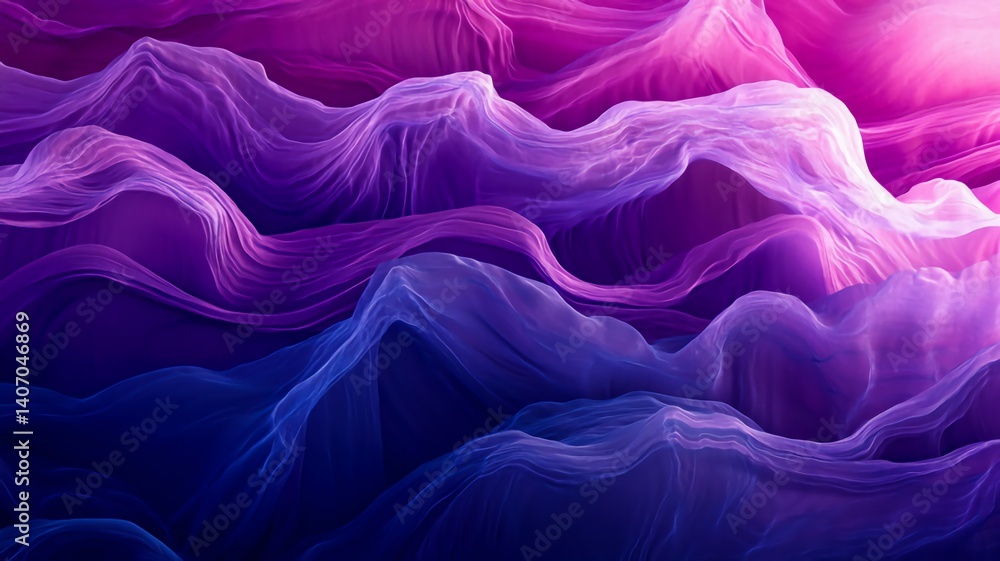 Obraz premium Purple Gradient Swirl Texture