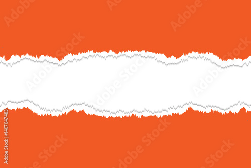 Wallpaper Mural Torn Paper edges on Transparent Background Torontodigital.ca