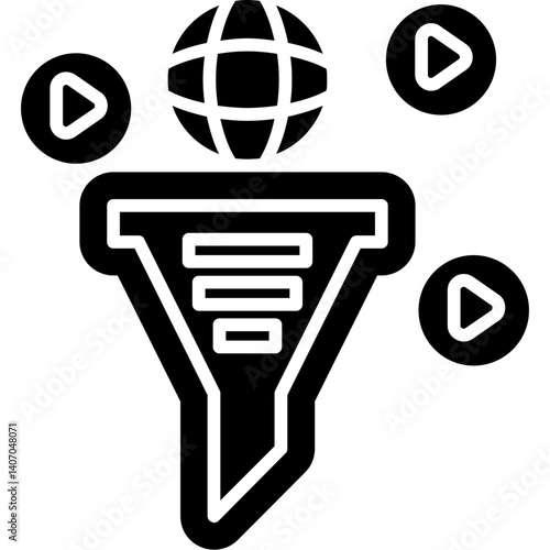 Marketing Funnel Icon