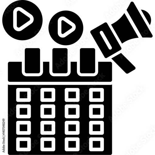 Content Calendar Icon