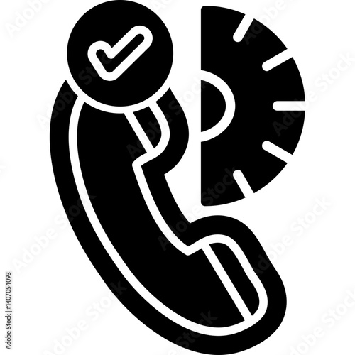Average Handling Time Icon