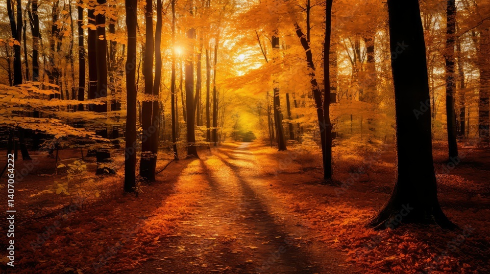 Fototapeta premium foliage fall leaf