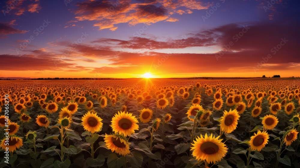 Obraz premium sky plant sun
