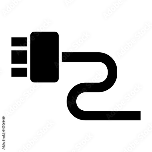 Hdmi Vector Glyph Icon Design