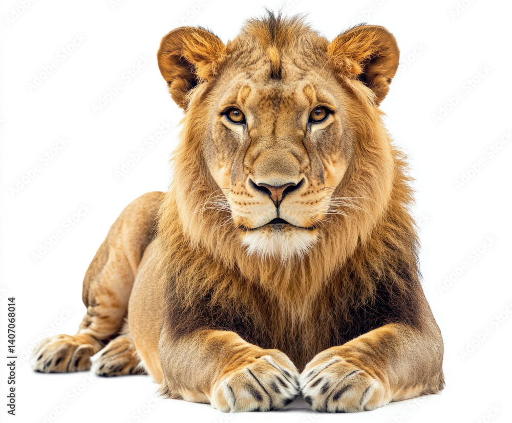 lion isolated lion isolated