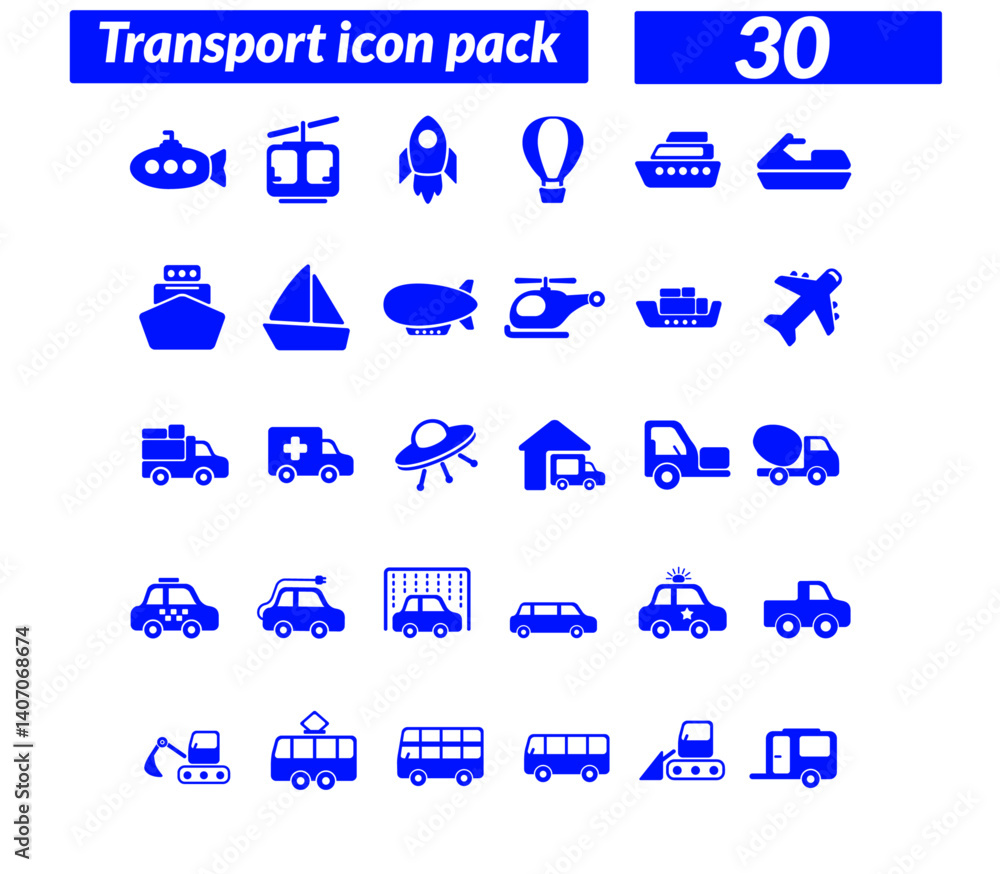Fototapeta premium Transport thin line icons set. Vehicle icons. Transport editable stroke icons collection. Transport types. Vector illustration