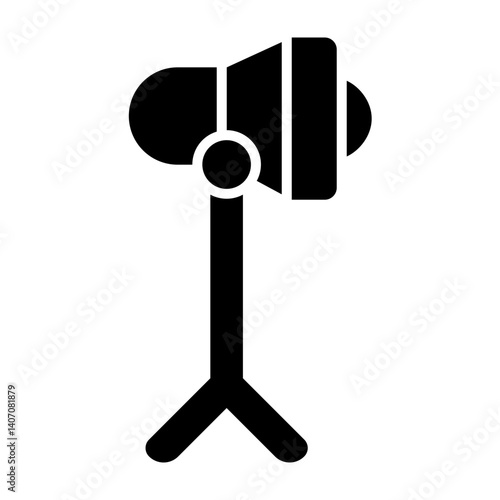 Flash Vector Glyph Icon Design