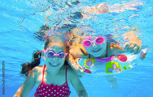 kids in the pool