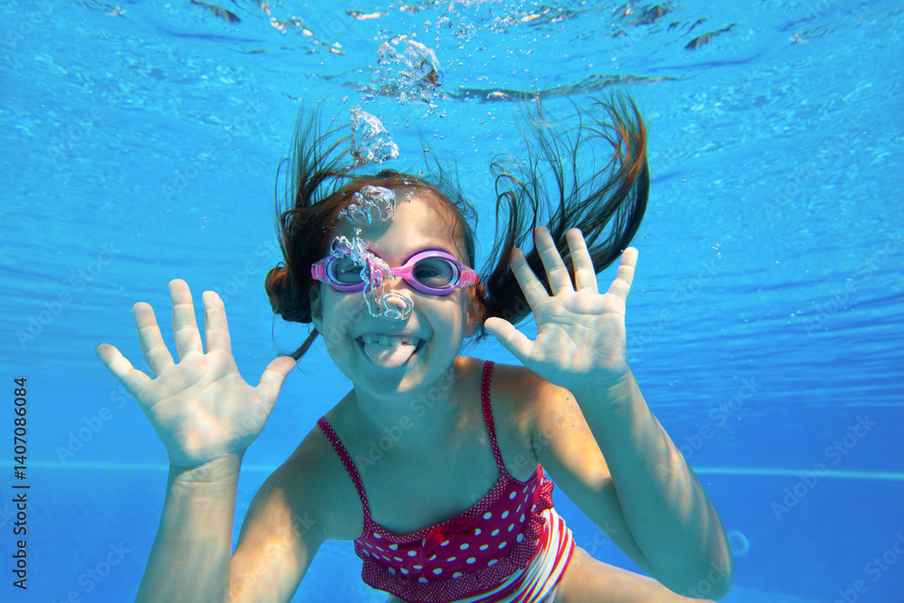 kids in the pool