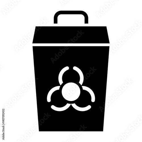 Safety Box Vector Glyph Icon Design