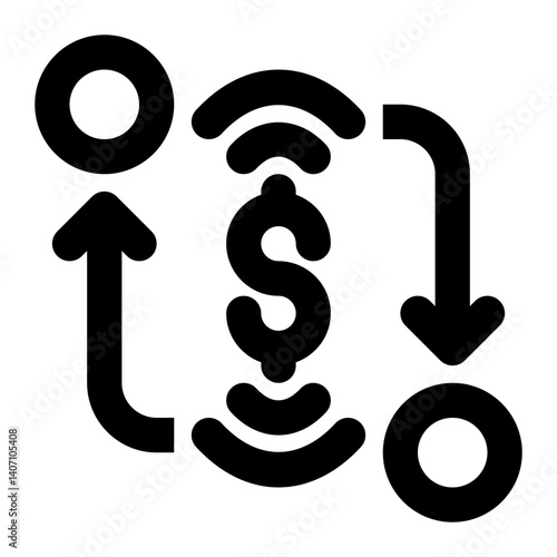 Peer to Peer, Lending, P2P Lending Outline Icon
