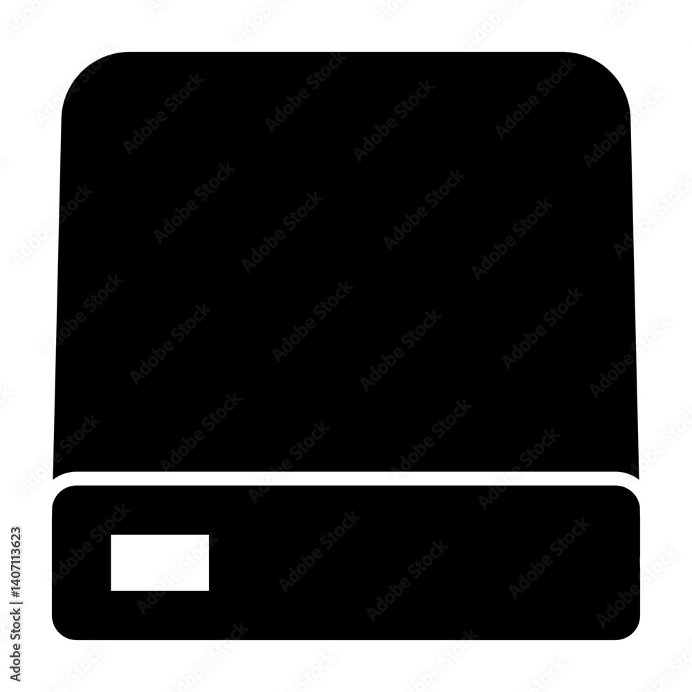 Storage Vector Glyph Icon Design