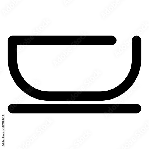 kitchen dashed line icon