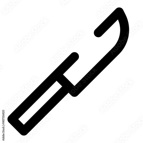 kitchen dashed line icon