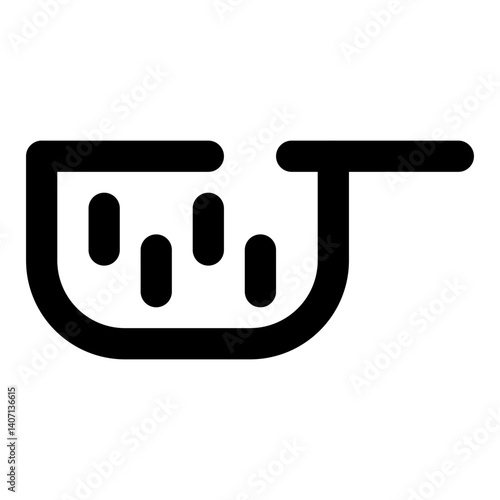 kitchen dashed line icon