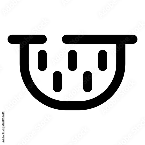 kitchen dashed line icon