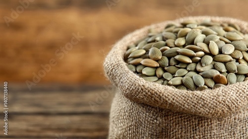 Organic Seeds Packed in Eco-Friendly Pouches for Sustainable Use