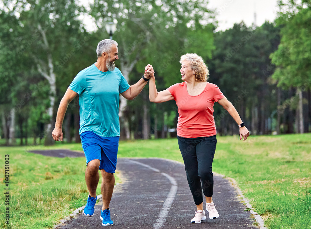fitness woman man active sport exercise together jogging healthy fit running teamwork middle aged mature middle age runner jogger fitness woman man active sport exercise together jogging healthy fit running teamwork middle aged mature middle age runner jogger
