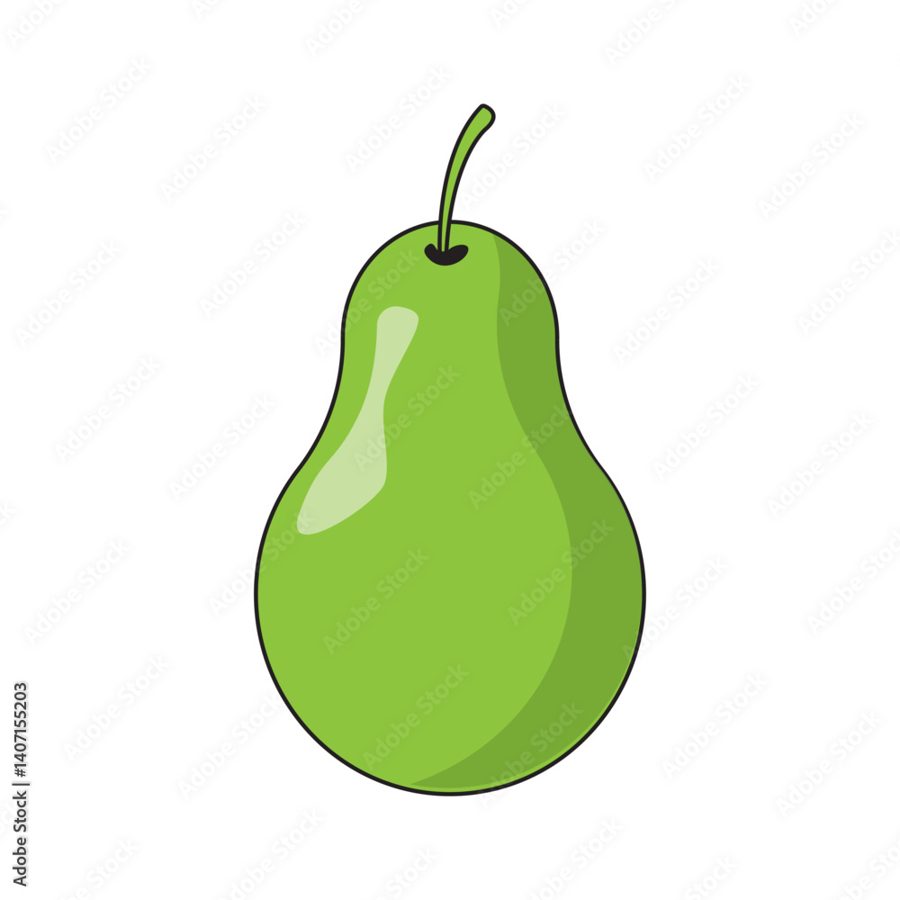 pear icon vector illustration design template pear icon vector illustration design template