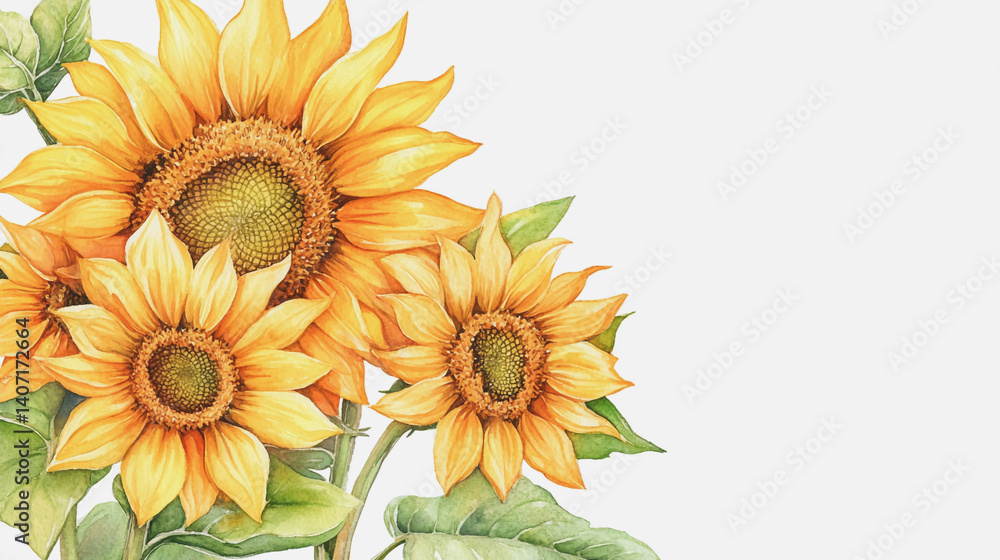 Obraz premium Elegant wedding invitation card background . Minimal hand painted watercolor botanical flowers texture template background. Design for wedding, vip cover, poster, rsvp moderncard.Valentine's Day