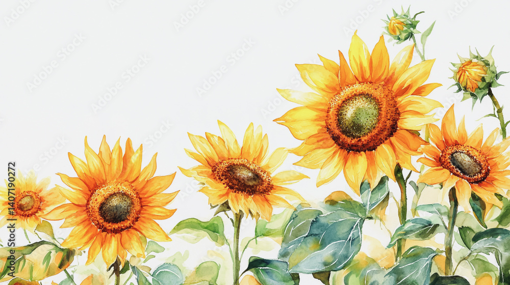 Obraz premium Elegant wedding invitation card background . Minimal hand painted watercolor botanical flowers texture template background. Design for wedding, vip cover, poster, rsvp moderncard.Valentine's Day