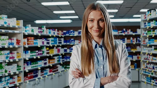 The Confident Pharmacist Smiling