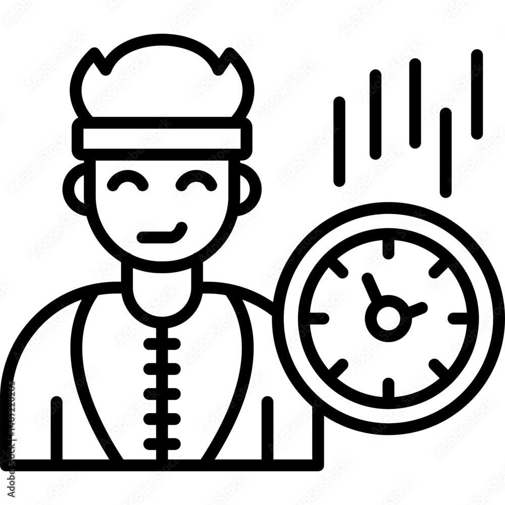 Fast Time Icon Vector Element Fast Time Icon Vector Element