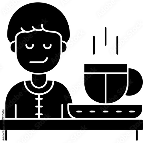 Coffee Cup Icon Vector Element