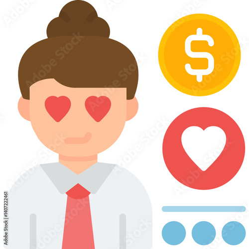 Customer Icon Vector Element