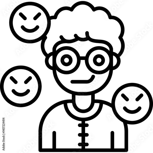 Hacker Icon Vector Element