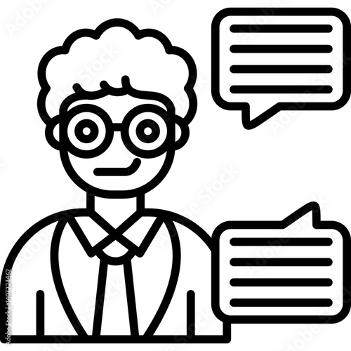 Rumor Icon Vector Element