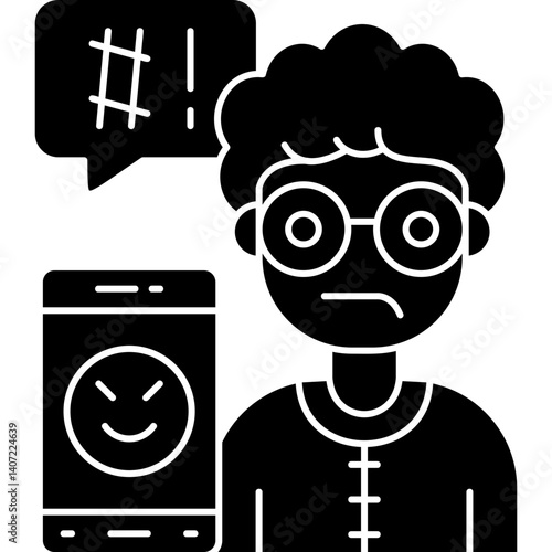 Bullying Icon Vector Element