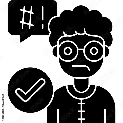 Bully Icon Vector Element