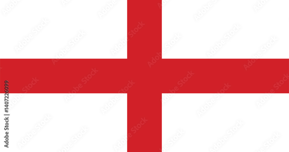 Obraz premium England Flag High Quality Flag Clipart, Flag Icon, Vector Illustration, Premium Quality Digital Download