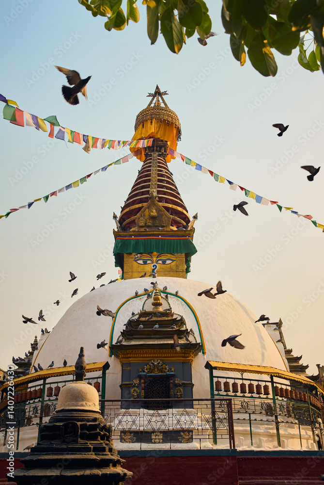 Shree Gha in Thamel district of Kathmandu city, Nepal Shree Gha in Thamel district of Kathmandu city, Nepal