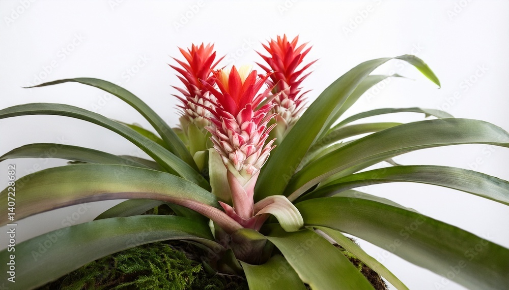 Obraz premium red and yellow flower