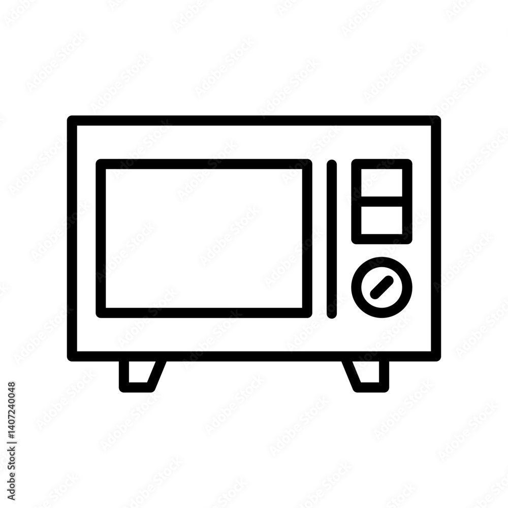 minimalist microwave oven icon with window and control panel - flat icon for apps and websites
minimalist microwave oven icon with window and control panel - flat icon for apps and websites