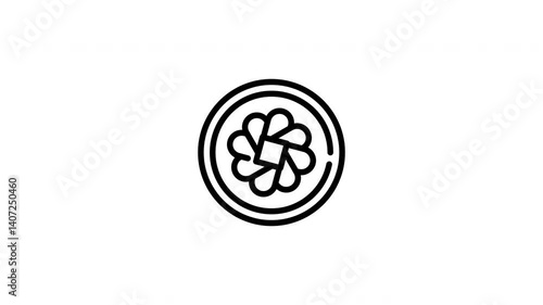 icon line motion graphic chat gpt