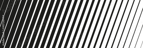 Slash line. Border with diagonal lines. Angle of tilt stripes. Black pattern of footer isolated vector on white background.