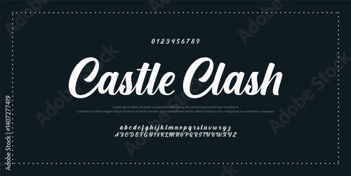Signature Font Calligraphy Logotype Script Font Type Font lettering handwritten
