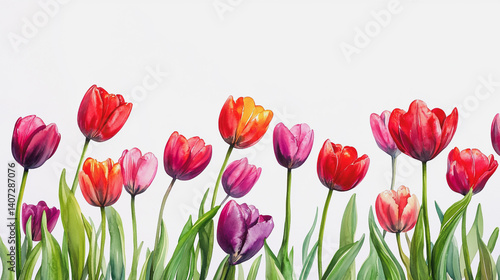 tulip, graphic design, rose, holiday, postcard, valentine's day, paint, pastel colored, rsvp card, cosmos, wedding background, pattern, celebration, blossom, hand-painted, foliage, pastel, painting,

