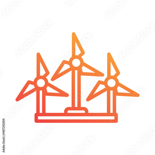 Eolic Energy Icon