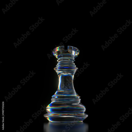 Obraz na płótnie Castle Chess Piece w salonie