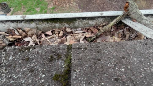 Wallpaper Mural Full gutter in residential home 1. Torontodigital.ca